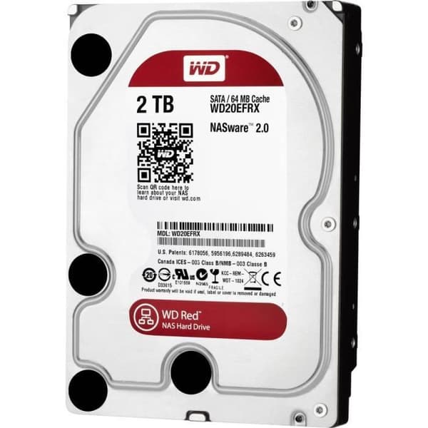 Intern hårddisk 8,9 cm (3,5) Western Digital WD Red™ Pro 16 TB SATA 6 Gb-s WD161KFGX bulk
