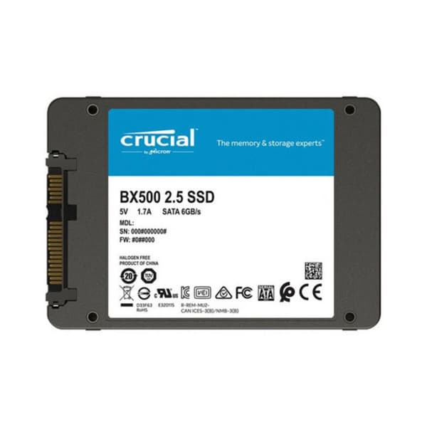 Harddisk Crucial CT240BX500SSD1 240 GB SSD SSD 500 MB/s-540 MB/s