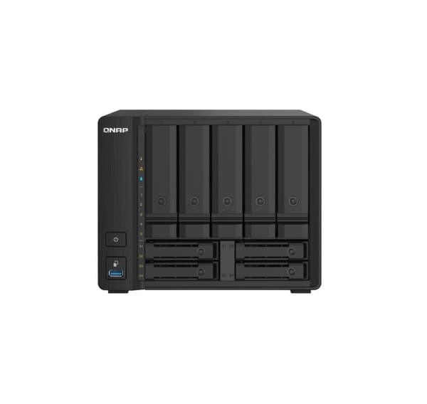 Nas lagringstorn 9bay 4gb/ts-932px-4g, Qnap Svart