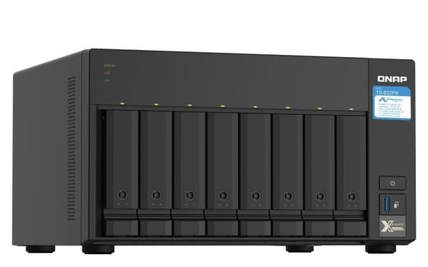 NAS-lagringstorn 8bay/no hdd ts-832px-4g, Qnap