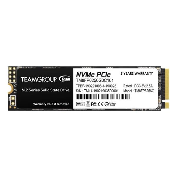 TEAMGROUP Team Group MP33 M.2 256GB PCI Express 3.0 3D NAND NVMe - TM8FP6256G0C101