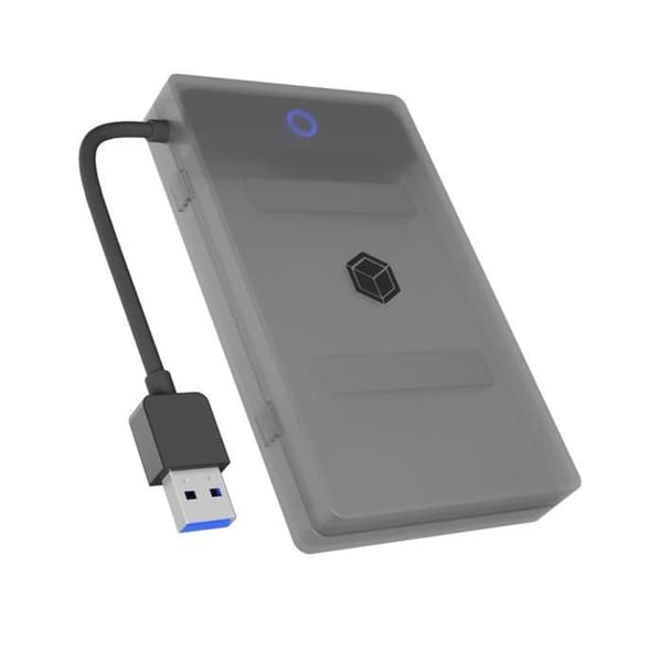 Hårddisk/SSD-hölje - ICY BOX - IB-AC603b-U3 - 2,5'' - USB Typ-A - 5 Gbit/s