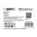 Miniatyrbild 3 av 5: EMTEC SSD Power Plus - Solid State-enhet - 240 GB - intern - 2,5" - SATA 6Gb-s