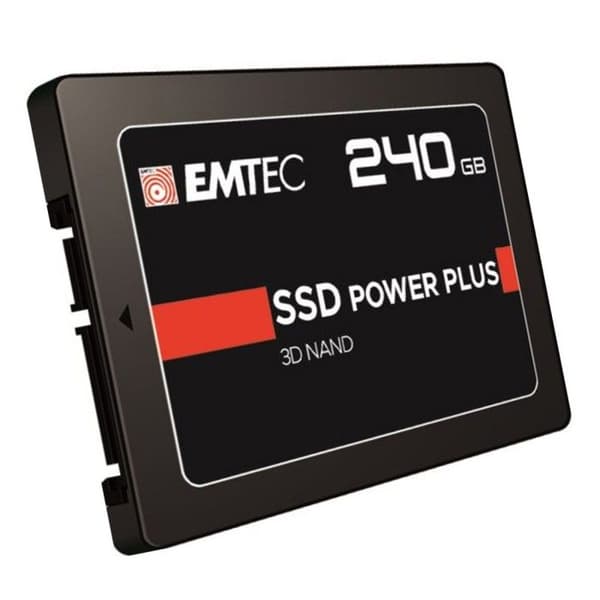 EMTEC SSD Power Plus - Solid State-enhet - 240 GB - intern - 2,5" - SATA 6Gb-s