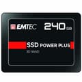 Miniatyrbild 1 av 5: EMTEC SSD Power Plus - Solid State-enhet - 240 GB - intern - 2,5" - SATA 6Gb-s