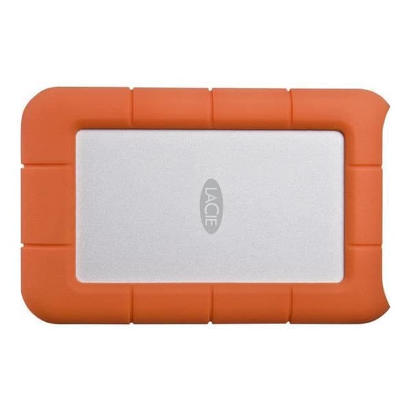LACIE RUGGED MINI extern hårddisk, 2 TB - USB 3.0 - Orange