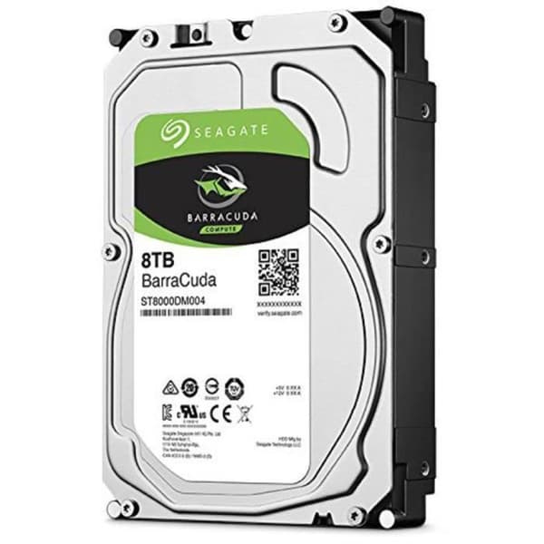 8 TB BarraCuda® Bulk SATA III intern hårddisk - SEAGATE - ST8000DM004 - 3,5" - 7200 RPM - 600 MB/s