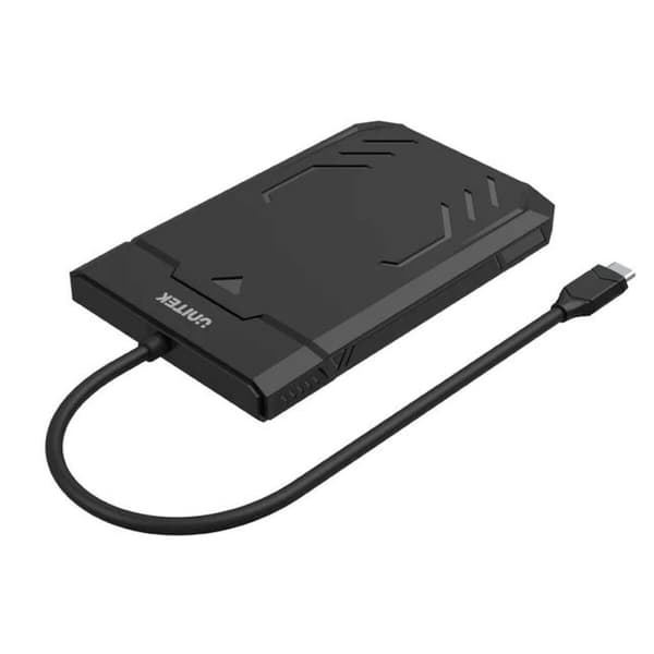 Ulkoinen laatikko Unitek Y-3036A Musta 2,5"