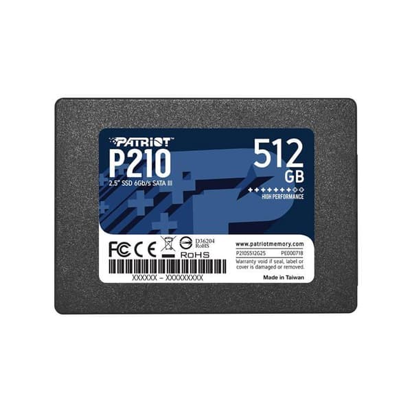 P210 SATA SSD-hårddisk