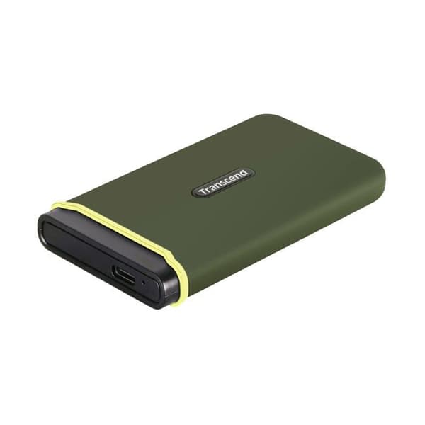 Extern hårddisk - Transcend - ESD380C - 1 To - USB 3.2 Gen 2x2 - Militärgrön