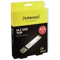 Miniatyrbild 2 av 2: INTENSO Top intern SSD-enhet - 512 GB - M.2 - SATA 6Gb/s - Stötsäker