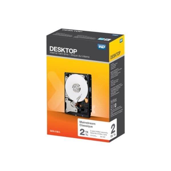 Intern hårddisk - WESTERN DIGITAL - WD WDBH2D0020HNC - 2 TB - SATA 6 Gb/s - 7200 RPM