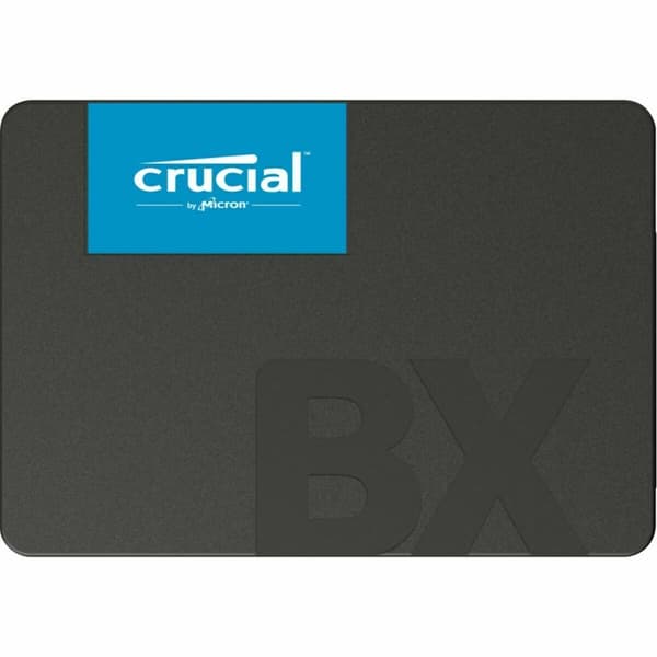Harddisk Crucial CT500BX500SSD1 500 GB SSD Sort