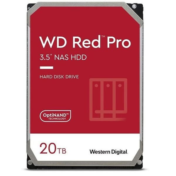 Kovalevy Western Digital Red Pro WD201KFGX 3,5" 20 TB