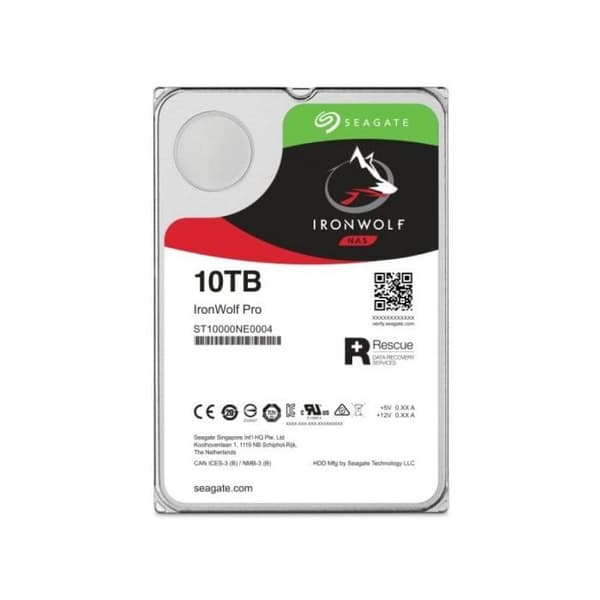 Seagate ST10000NT001 3,5" 10TB hårddisk