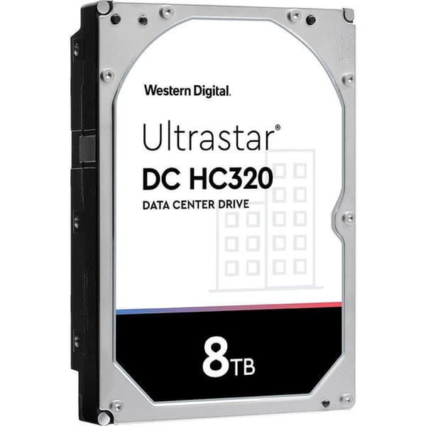WESTERN DIGITAL HGST Ultrastar DC HC320 HUS728T8TALE6L4 intern hårddisk - 3,5" - 8 TB - SATA/600 - Server