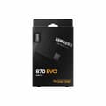 Miniatyrbild 6 av 6: Hårddisk Samsung 870 EVO 250 GB SSD Svart