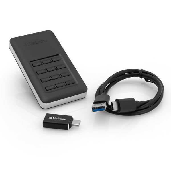 Verbatim Store And Go Usb 3.1 256gb Extern Ssd Svart