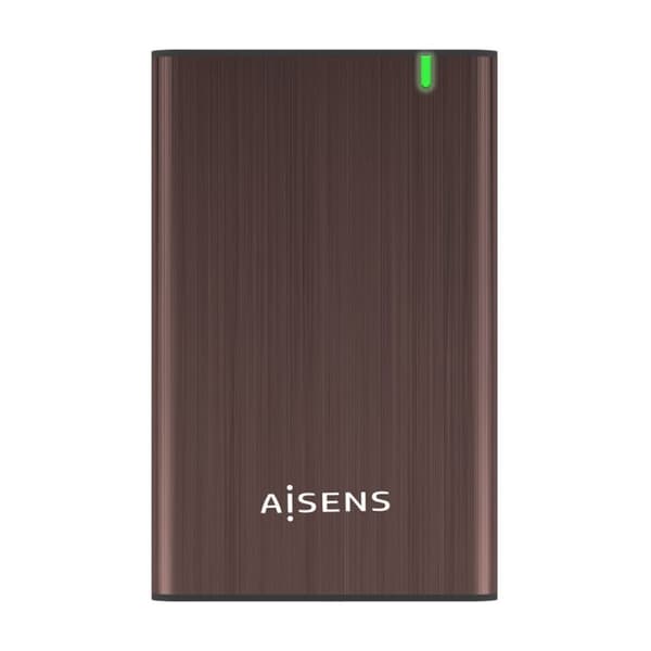 Til harddisk Aisens ASE-2525BWN Brun 2,5" Brun