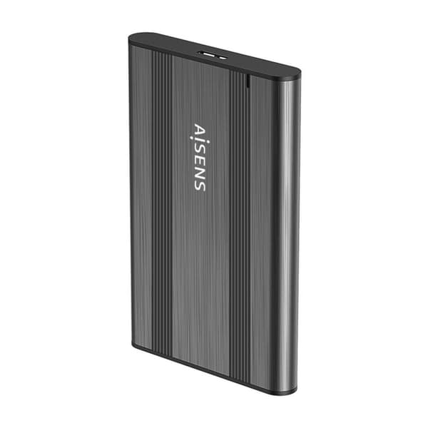 Harddisk kasse Aisens ASE-2526GR Grå 2,5" Grå