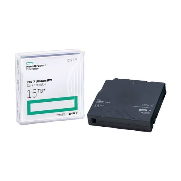 HPE LTO-7 datakassett - 6,25 TB (native) / 15 TB (komprimerad)