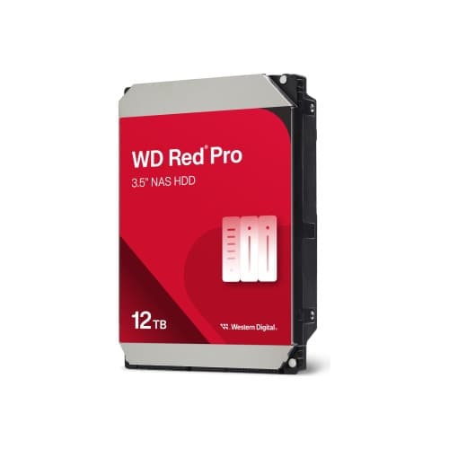 WD Red Pro WD121KFBX - hårddisk - 12 TB - SATA 6Gb/s