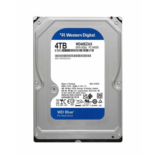 Harddisk Western Digital WD40EZAX 3,5" 4 TB HDD Serial ATA III