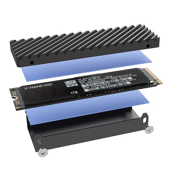 Lindy Nvme Extern Ssd M.2-hölje Silver