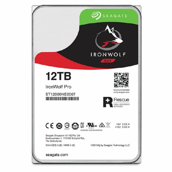 Hårddisk Seagate ST12000NT001 3,5" 12 TB