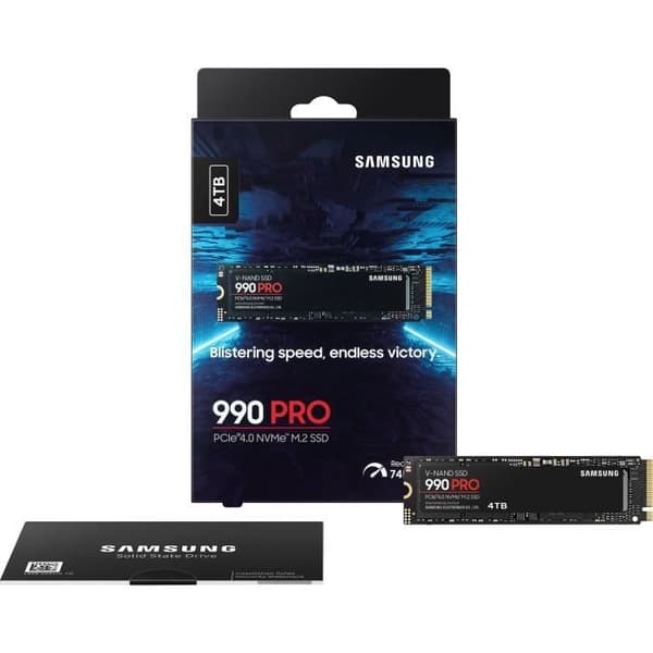 SAMSUNG Intern SSD 990 PRO 4 TB MZ-V9P4T0BW