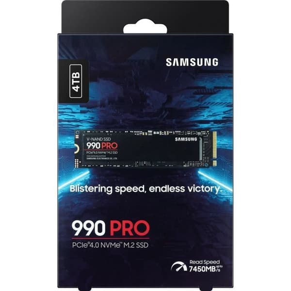 SAMSUNG Intern SSD 990 PRO 4 TB MZ-V9P4T0BW