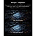Miniatyrbillede 6 af 7: Lexar Lnm1090001t-rnang Pci Express 5.0 Nvme Slc 1tb Ssd M.2
