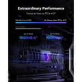 Miniatyrbillede 2 af 7: Lexar Lnm1090001t-rnang Pci Express 5.0 Nvme Slc 1tb Ssd M.2
