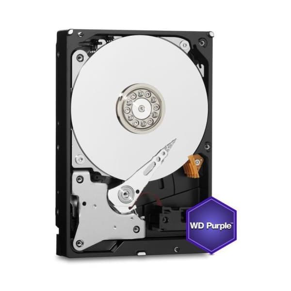 WD Purple Surveillance-hårddisk WD10PURZ - 1 TB - Intern - 3,5" - SATA 6 Gb/s - 5400 rpm