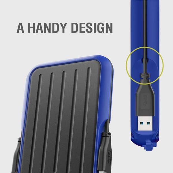Extern hårddisk - Silicon Power - Armor A66 4To Svart - Stöttålig USB3.2