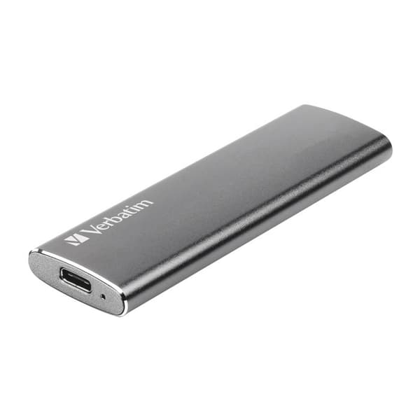 Verbatim VX500 Extern SSD USB 3.1 G2 480 GB Solid State Drive - Grå