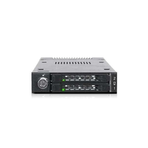 ICY DOCK TOUGHARMOR MB834M2K-B M.2 SSD-HÅLLE SVART
