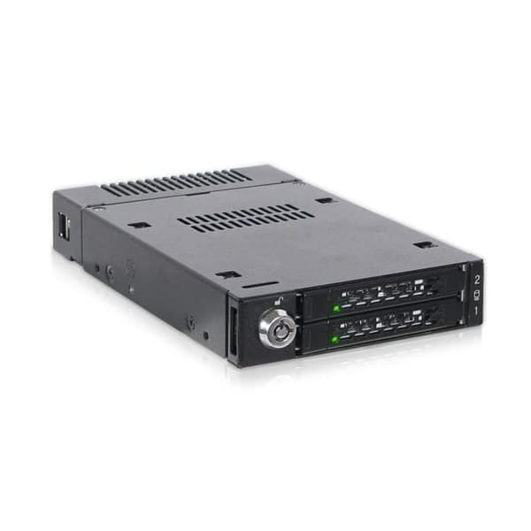 ICY DOCK TOUGHARMOR MB834M2K-B M.2 SSD-HÅLLE SVART