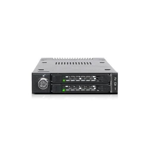 ICY DOCK TOUGHARMOR MB834M2K-B M.2 SSD-HÅLLE SVART