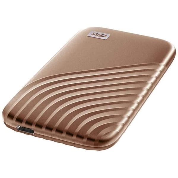 WD My Passport™ - Extern SSD - 500 GB - USB-C - Rose Gold (WDBAGF5000AGD-WESN)
