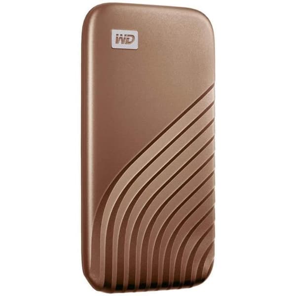 WD My Passport™ - Extern SSD - 500 GB - USB-C - Rose Gold (WDBAGF5000AGD-WESN)