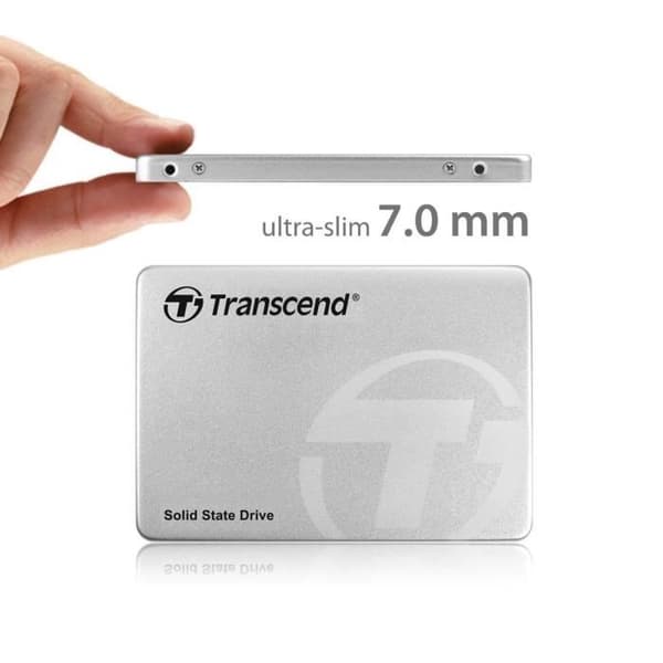 TRANSCEND SSD370 intern solid state-enhet - 128 GB - 2,5" SATA3 MLC - stötsäker och vibrationsdämpande