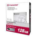 Miniatyrbild 4 av 4: TRANSCEND SSD370 intern solid state-enhet - 128 GB - 2,5" SATA3 MLC - stötsäker och vibrationsdämpande