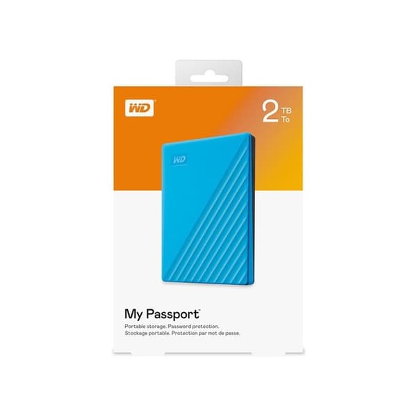 Wd My Passport™ 2TB extern hårddisk