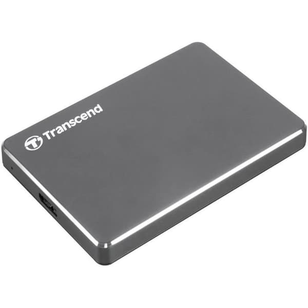 TRANSCEND StoreJet 2,5" C3N extern hårddisk - USB 3.0 - Aluminiumfinish - 2 TB