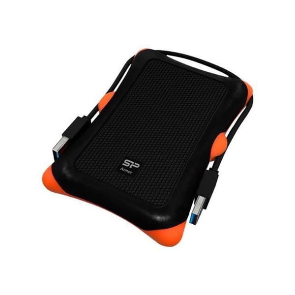 USB 3.0 A30 extern hårddisk - 2 TB - Svart - SILICON POWER