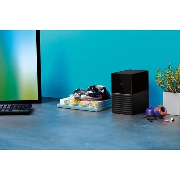 WD My Book Duo extern hårddisk - 28 TB - USB 3.1 - 2 fack med backup