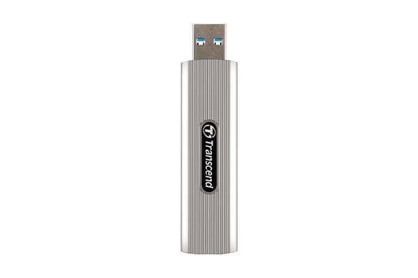 Ekstern SSD esd320a (512gb, usb 3.2, 3d nand, skrivehastighet 950 mbyte/sek, lesehastighet 1050 mbyte/sek, ts512gesd320a), Transcend