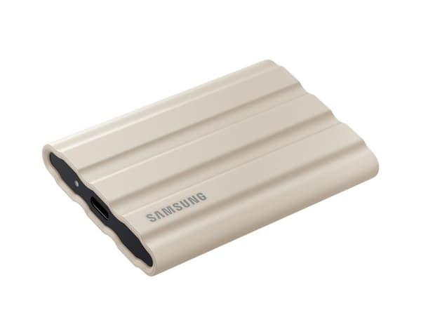 Extern SSD t7 (1tb, usb 3.2, skrivhastighet 1000 mbyte/sek, läshastighet 1050 mbyte/sek, mu-pe1t0k/eu), Samsung