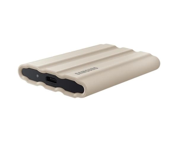 Extern SSD t7 (1tb, usb 3.2, skrivhastighet 1000 mbyte/sek, läshastighet 1050 mbyte/sek, mu-pe1t0k/eu), Samsung